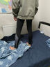 步锐特（BURUITE）运动套装男紧身衣健身房羽毛球训练服长袖速干衣跑步服骑行服秋 实拍图