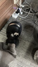 Ouder开口笑洞洞鞋 夏季男女鞋厚底增高沙滩鞋星光黑大头鞋凉拖鞋 星光黑 脚宽脚背高建议拍大一码哦 37 女码 实拍图
