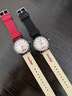 歌莉侑（GCCLIYO）手表女学生简约品牌复古气质高中生男表考试专用大表盘情侣腕表 红黄带黄枪框（帆布带） 实拍图