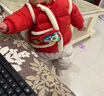 巴拉巴拉童装婴儿羽绒服宝宝外套2025春装新中式新年拜年服萌209125107202 实拍图