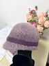 FitonTon帽子女冬毛线帽中老年人加绒保暖针织帽女防寒帽女士棉帽 实拍图