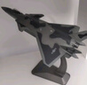 BEBAKED退伍纪念品 歼20飞机模型合金1：72/48J20隐身战斗机模型摆件男孩 快闪送-1:100 歼20-起落架不可收 实拍图