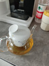 苏氏陶瓷（SUSHI CERAMICS）翡翠玉羊脂玉功夫茶具侧把壶8杯青瓷泡茶壶茶杯大套礼盒 实拍图