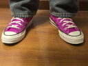 匡威（Converse）官方 1970S男女高帮帆布鞋火龙果粉亮粉色A04594C A04594C 39.5 实拍图