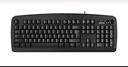 双飞燕（A4TECH）KB-8有线办公键盘鼠标套装USB电脑通用PS2圆口商务家用轻音防水套件  KB-8 USB接口 无光 实拍图