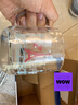乐美雅 钢化玻璃杯泡茶杯牛奶杯微波炉水杯家用带把耐热茶杯早餐麦片杯 温感杯380ml2只 实拍图