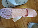 BAIHOU白猴浴室洗澡侧漏水防滑按摩情侣居家用凉拖鞋男士 浅蓝41-42 实拍图