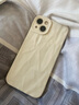 萌续 高级肤感褶皱iPhone15promax手机壳16promax苹果14/13全包软套12/11防摔壳xs情侣潮苹果17promax 肤感褶皱壳【白色】 iPhone13 实拍图