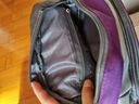 QUEENJOY男女休闲户外运动背包竖款斜挎包女包旅游小包男包单肩背包 紫色 实拍图
