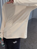 真维斯（Jeanswest）220g重磅华夫格长袖t恤男春秋款肌理感户外休闲打底衫内搭上衣男 【220g重磅】浅米(纯色) L (175) (收藏加购优先发) 实拍图