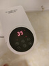 美的（Midea）取暖器暖风机立式电暖气家用烤火器浴室热风机电暖器电暖风节能低噪办公室卧室速热干 【高导热抗菌石墨烯】旗舰遥控款HFT22WOR 实拍图