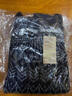 无印良品 MUJI 女式美利奴羊毛图案编织圆领毛衣长袖针织衫毛线衣费尔岛 藏青色图案 XL （165/92A） 实拍图