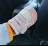牧童童鞋婴儿学步鞋男冬款革面防水保暖女宝宝面包鞋 藕荷粉 16  实拍图