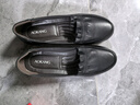 奥康女鞋2025春秋新款皮鞋女百搭鞋子女真皮妈妈鞋舒适防滑平底单鞋女 黑色106421218MT 41 实拍图