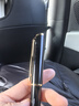 萧伯纳（Bernard Shaw）宝珠笔高端轻奢【星耀】单支礼盒装金属笔高档商务办公签字笔签名笔教师生日送礼七夕情人节礼物 曜夜黑银【厂家直发】可选刻字 0.6mm 实拍图
