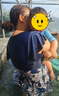 梵迪拉（F.DYRAA）妈妈泳衣女中老年保守遮肚泡温泉连衣裙游泳装四件套12708藏蓝XL 实拍图