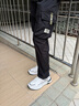 七匹狼（SEPTWOLVES）鞋子男休闲鞋夏季新款真皮运动鞋男士皮鞋防臭软底牛皮透气男鞋子 白色 3285 （四季款） 41 （=运动鞋42码） 实拍图