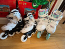 京东京造轮滑鞋儿童中小学初学锁轮溜冰鞋旱冰鞋配头盔护具7件套熊猫色S码 实拍图