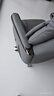 练尚真皮按摩老板椅人体工学椅舒适电动椅高端总裁椅可躺大班椅电脑椅 电动款-深灰色-接触面纳帕真皮 实拍图