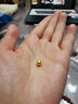 御邪黄金光面金珠转运珠女足金999脚链隔珠散珠手链520礼物 3mm[光面]0.03g标准版 实拍图