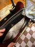 皮尔保罗（PIERPOLO）女士包包2025新款女包真皮手提包大容量斜挎包生日礼物送妈妈 【时尚潮流】黑色1313 实拍图
