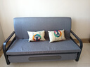 楠姝【顺丰入户】沙发床一体两用小户型布艺单人实木双人折叠沙发床 【1.58m普通款】5cm海绵+2cm乳胶 实拍图