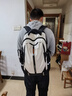 申派牛标扩容书包初高中学生男轻便减负护脊大容量高颜值品牌双肩书包女生 X7克拉米色挂袋版 实拍图