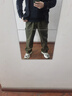 MMOPTOP日系工装裤子男士春夏季宽松纯棉复古伐木直筒休闲裤8335军绿S 实拍图
