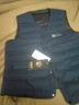 雅鹿羽绒马甲男秋冬爸爸V领内穿马夹坎肩男士中老年老人90鸭绒背心 0670藏青 2XL （推荐145-160斤） 实拍图