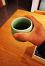 龙泉青瓷功夫茶具陶瓷茶杯家用泡茶杯办公室主人杯单杯无柄杯中式冰裂水杯 弟窑梅子青 实拍图