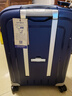 新秀丽（Samsonite）欧洲进口时尚纯色卡扣拉杆箱男女旅行行李箱10U 深蓝色20英寸 现货速达 实拍图