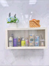 弗林斯 厨房吊柜下置物柜调料柜家用上翻壁挂式墙上置物架免打孔收纳架 奶茶白-80CM 实拍图