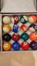新动力台球子美式球大号球16彩水晶台球桌球配件57.2mm台球用品XD-9501 实拍图