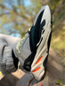 阿迪达斯yeezy700异形夜光椰子男女中性时尚休闲鞋B75571 42码 实拍图