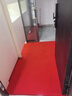 世希加厚丝圈红地毯进门口入户门拉丝地垫可裁剪室外防水防滑pvc脚垫 红色【加厚15MM】 定制尺寸及logo文字联系客 实拍图