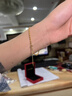 中国黄金（CHINA GOLD）黄金手链女足金首饰凤尾手链素金生日618送女朋友礼物送老婆 时尚凤尾手链 约2.5g 实拍图