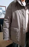森马（Semir）防护外套|地理系列羽绒服女中长款2024宽松109724113021 实拍图
