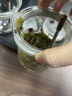 苏氏陶瓷 苏氏飘逸壶茶壶玻璃泡茶壶懒人冲茶器烧水壶耐高温茶水分离壶 花纹 650ml 1只 实拍图