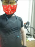 梦多福跑步运动套装速干健身服五件套长袖冬季运动服套装男紧身休闲 灰精英五件套（店长推荐） 2XL(70-80kg) 实拍图