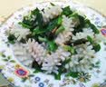 初鲜鲜冻鱿鱼花400g 实拍图