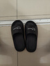 QYCKABY拖鞋女士四季踩屎感居家室内简约软底轻便浴室外穿情侣防滑凉拖鞋 黑色【可爱熊】 38-39 适合37-38 实拍图