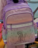 新秀丽（Samsonite）学生书包1-5年级儿童双肩包女孩高颜值背包迪士尼款抗菌减负TU7 实拍图