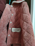 芬腾睡衣女秋冬新款防静电三层夹棉秋冬加厚长毛绒家居服套装0351 实拍图