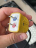 家用纯铜插头 不带线防摔连体铜摔不烂二三极项脚摔不烂插头防摔地拖线板工程无线插座 黄色防摔款10A插头（1个装） 实拍图