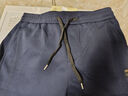 真维斯（Jeanswest）运动卫裤男款2026春秋新款男士宽松束脚哈伦裤休闲裤子男秋款 668藏青常规 3XL 实拍图