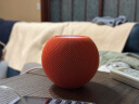 Apple/苹果 HomePod mini 智能音响/音箱 蓝牙音响/音箱 智能家居 橙色 适用iPhone/iPad 实拍图