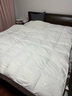 LOVO罗莱生活A类 95%昆仑白鹅绒羽绒被 冬被 1000g填充200*230cm 白色 实拍图