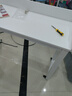 羽苑池 跨床桌可移动多功能双人床桌长条桌笔记本电脑懒人床上书桌桌子 白架+白色桌面 120*40*80CM【适合1米床】 实拍图
