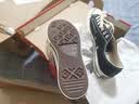 匡威（Converse）【滔搏运动】匡威男鞋女鞋低帮帆布鞋复古系带硫化鞋情侣款黑色 162058C 43 实拍图