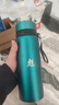 慕馨（moosen）保温杯定制logo开业活动刻字水杯建党节广告纪念礼品同学会奖品 睿智蓝【抗菌款】 750ml 实拍图